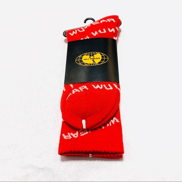 Wu wear Wu-Tang clan all over print socks - Picture 2 of 2